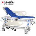 DW-883 Hospital Adjustable Rise And Fall Hydraulic Pump Stretcher Cart